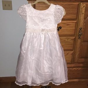 First Holy Communion Dress with veil